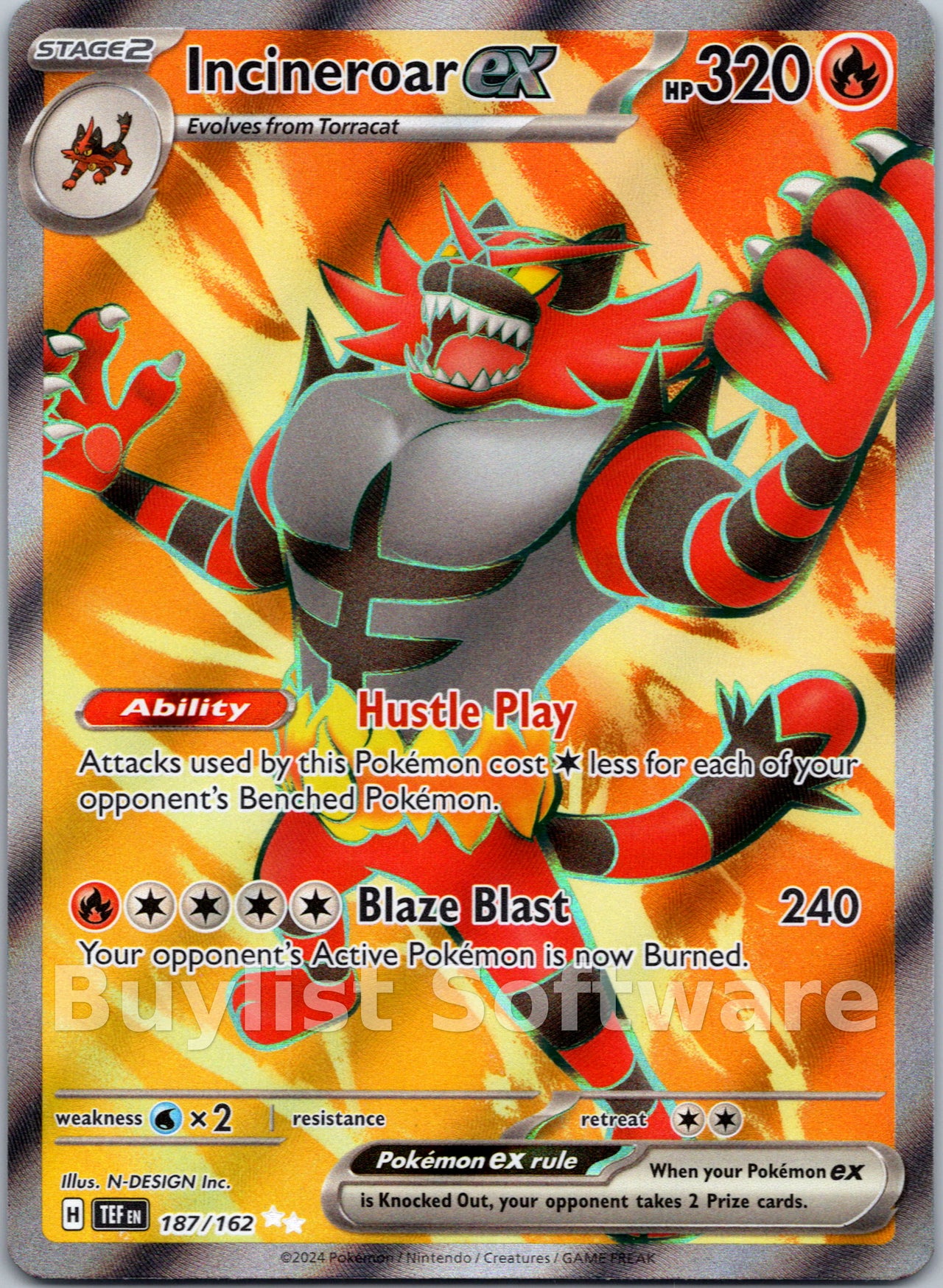 Incineroar ex