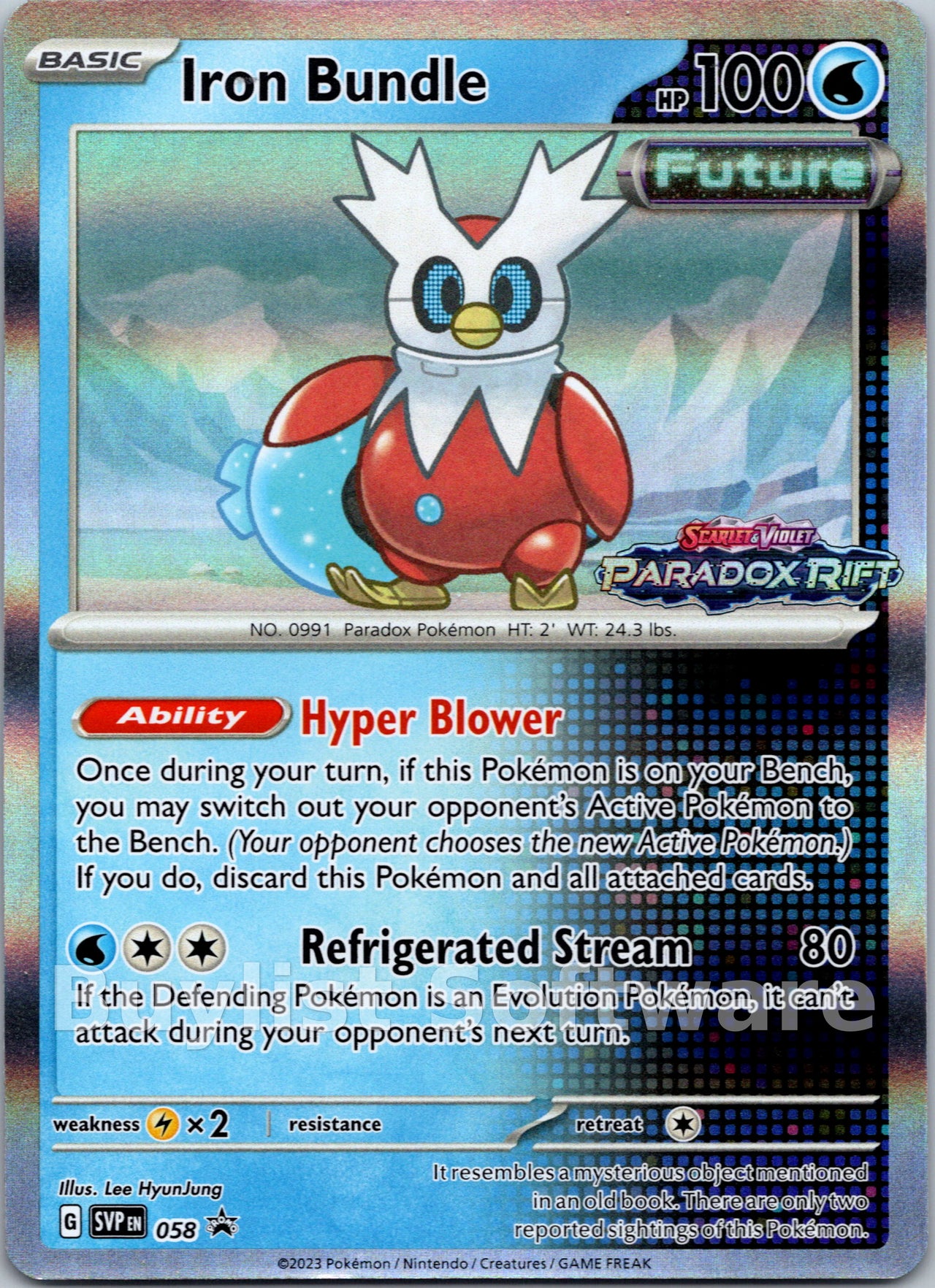 Iron Bundle (Scarlet & Violet Promo Cards Stamped)