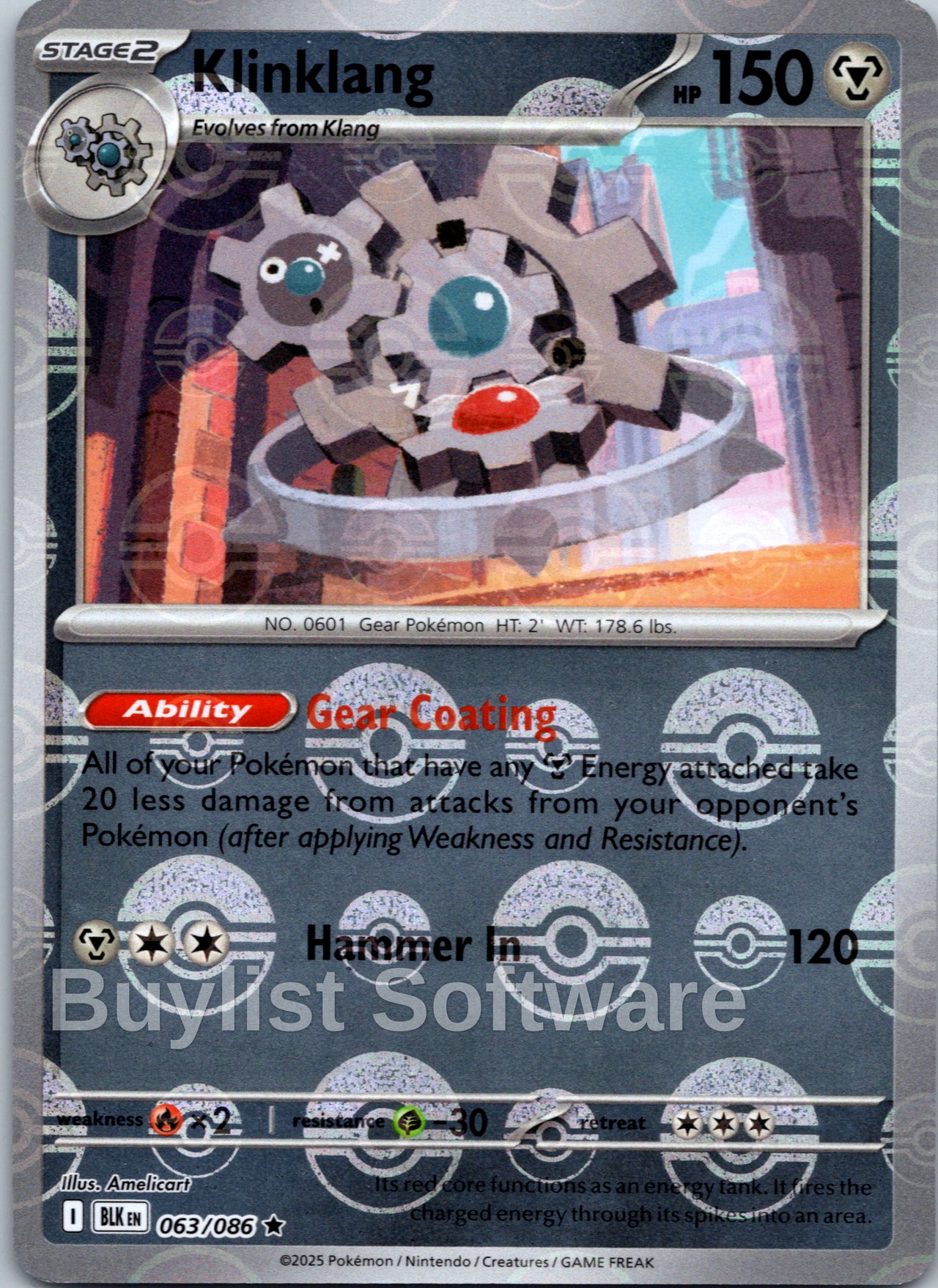 Klinklang (Poke Ball Pattern)