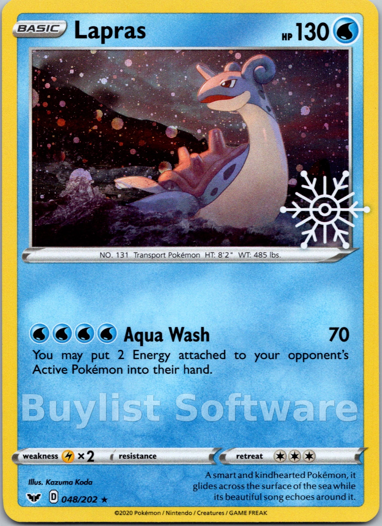 Lapras (Holiday Calendar)
