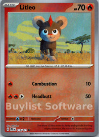 Litleo (Poke Ball Pattern)