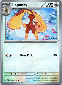 Lopunny (Master Ball Pattern)