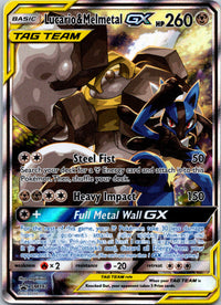 Lucario & Melmetal GX