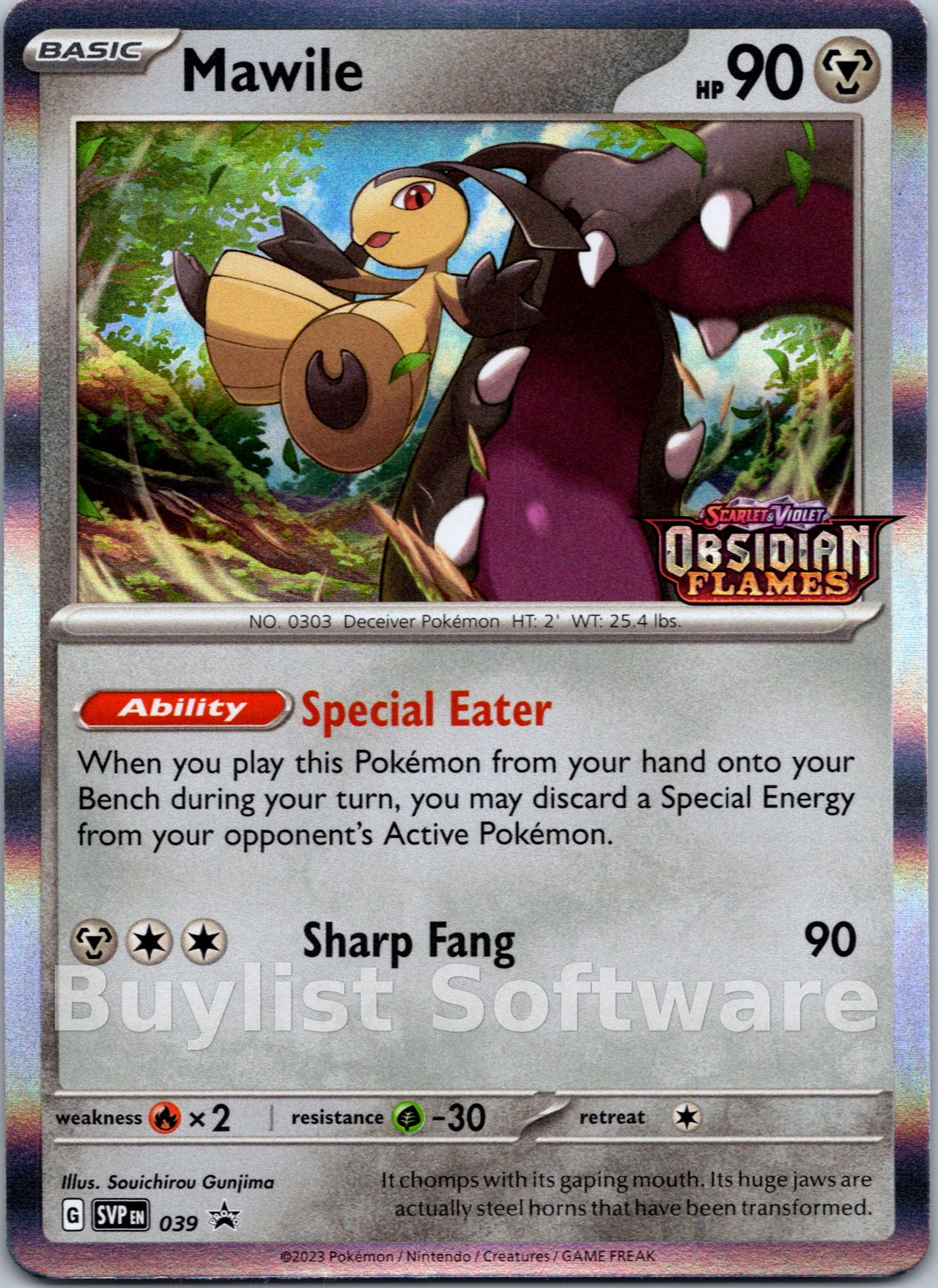 Mawile (Scarlet & Violet Promo Cards Stamped)