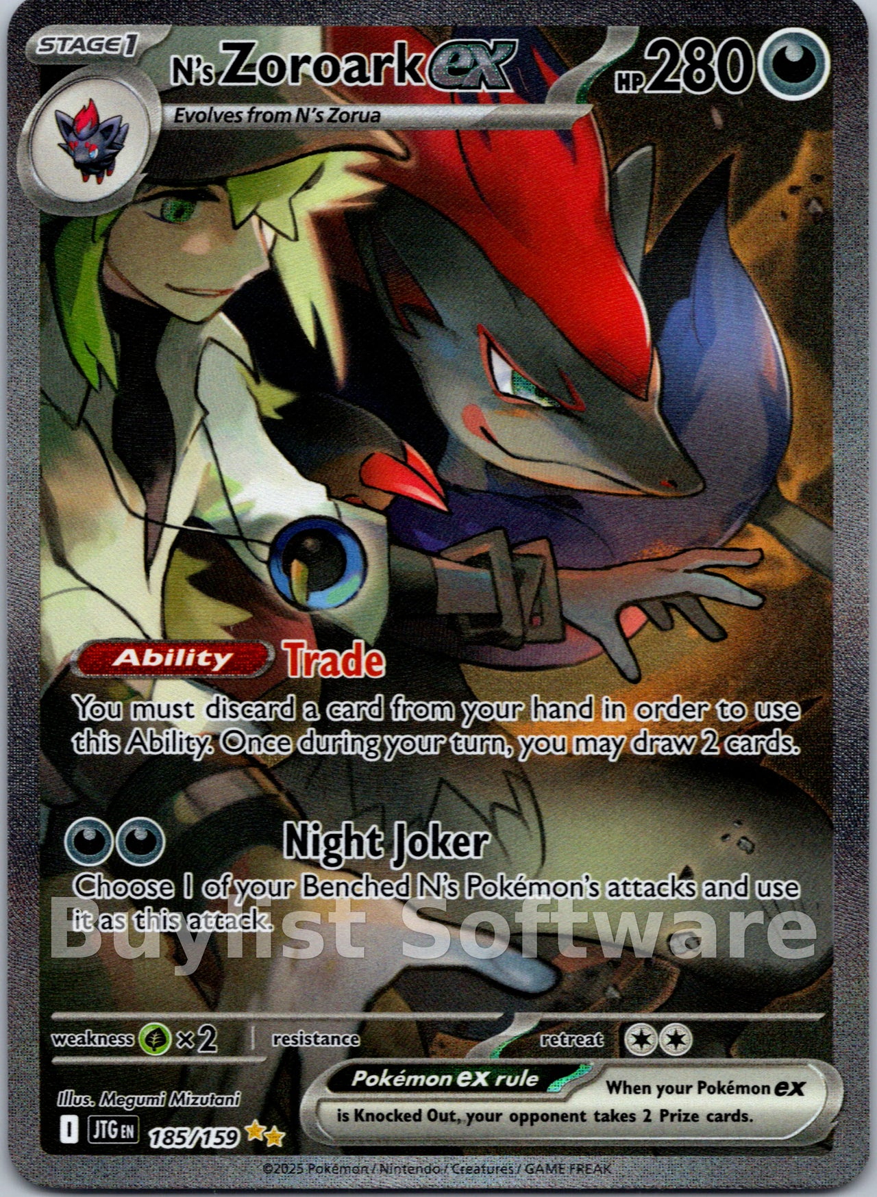 N's Zoroark ex
