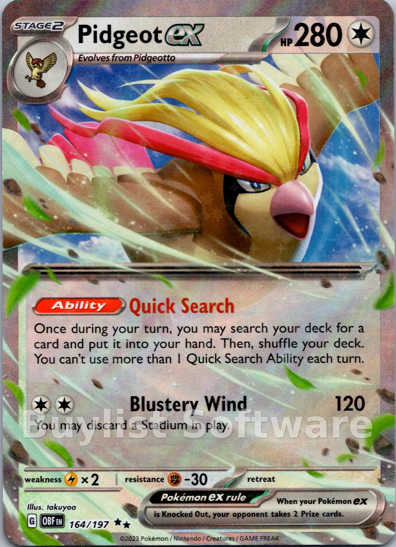 Pidgeot ex