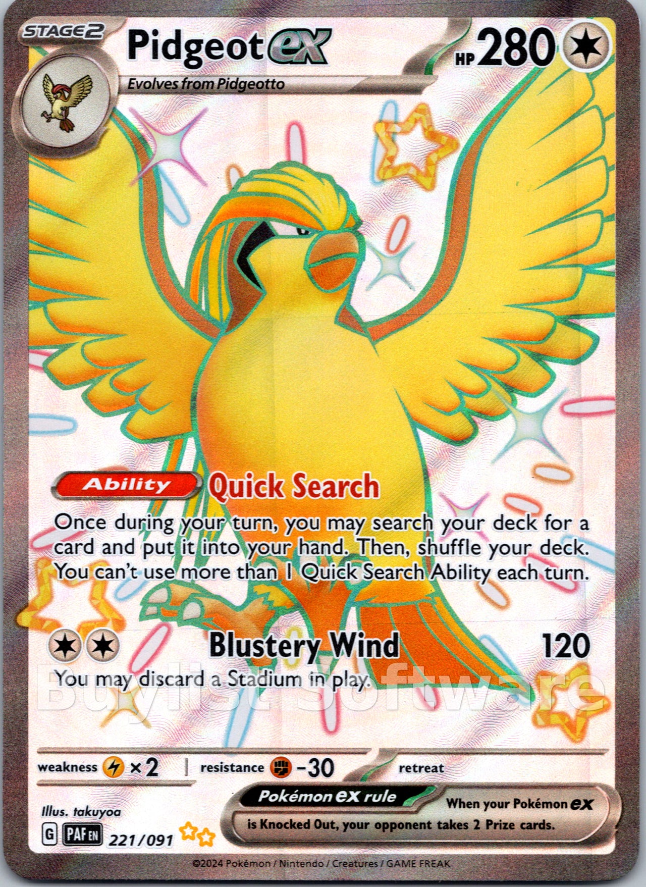Pidgeot ex