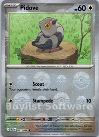 Pidove (Poke Ball Pattern)