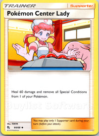 Pokemon Center Lady