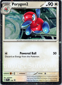 Porygon2 (Cosmos Holo)