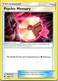 Psychic Memory