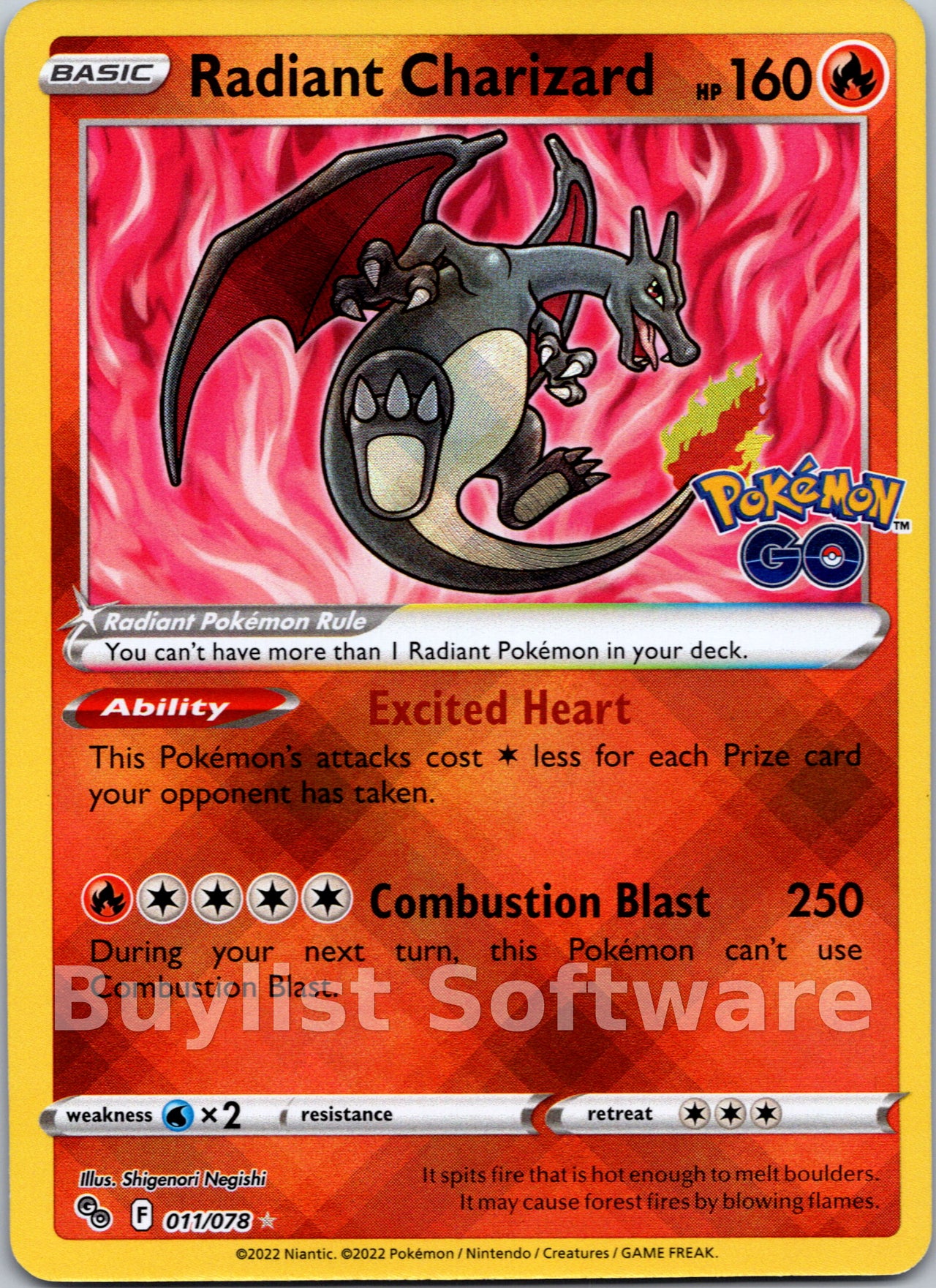 Radiant Charizard