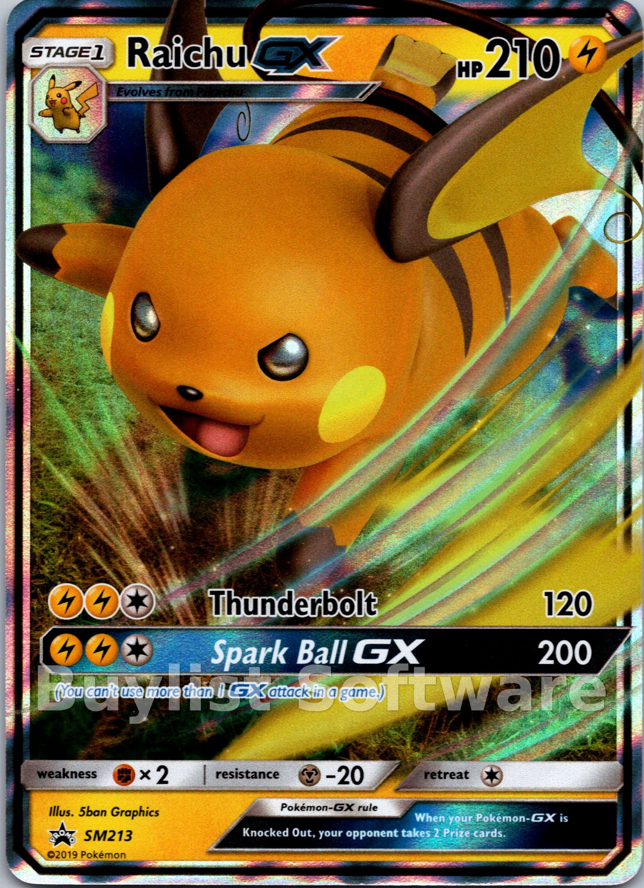 Raichu GX