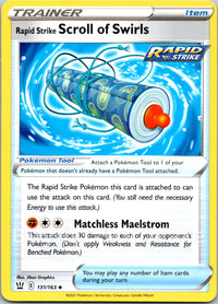 Rapid Strike Scroll of Swirls