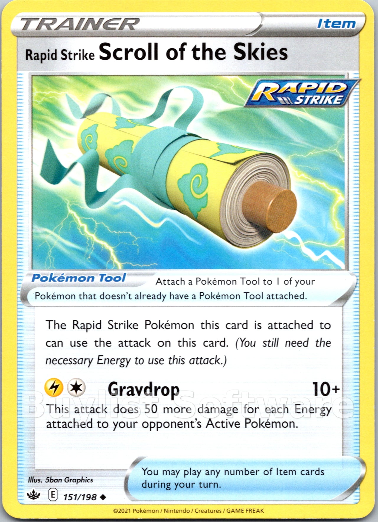 Rapid Strike Scroll of the Skies