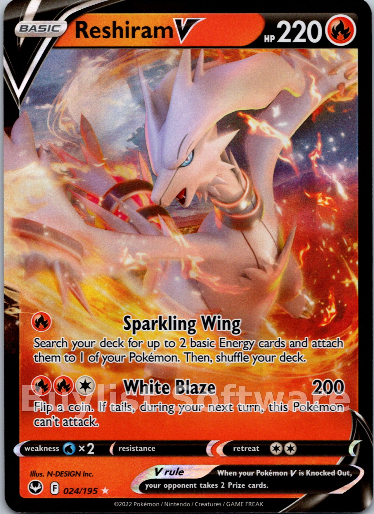 Reshiram V