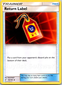 Return Label