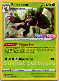 Rillaboom (Sword & Shield Promo Cards Stamped)