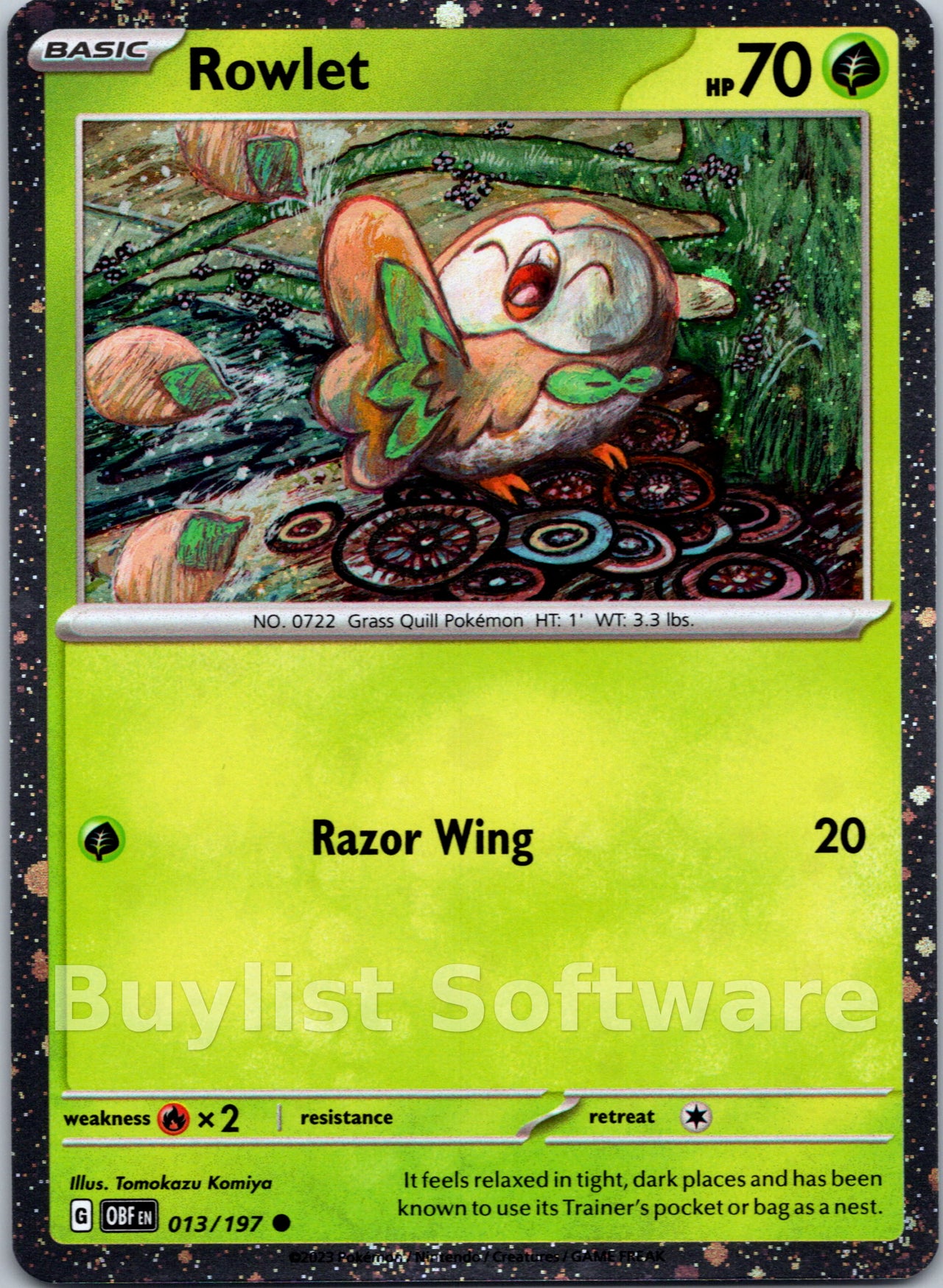 Rowlet (Cosmos Holo)