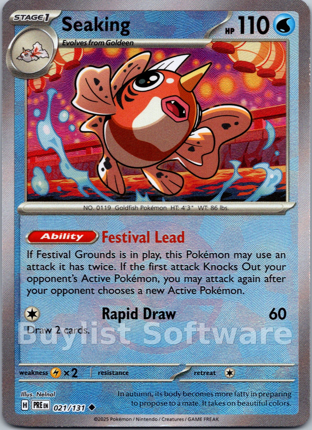 Seaking (Poke Ball Pattern)