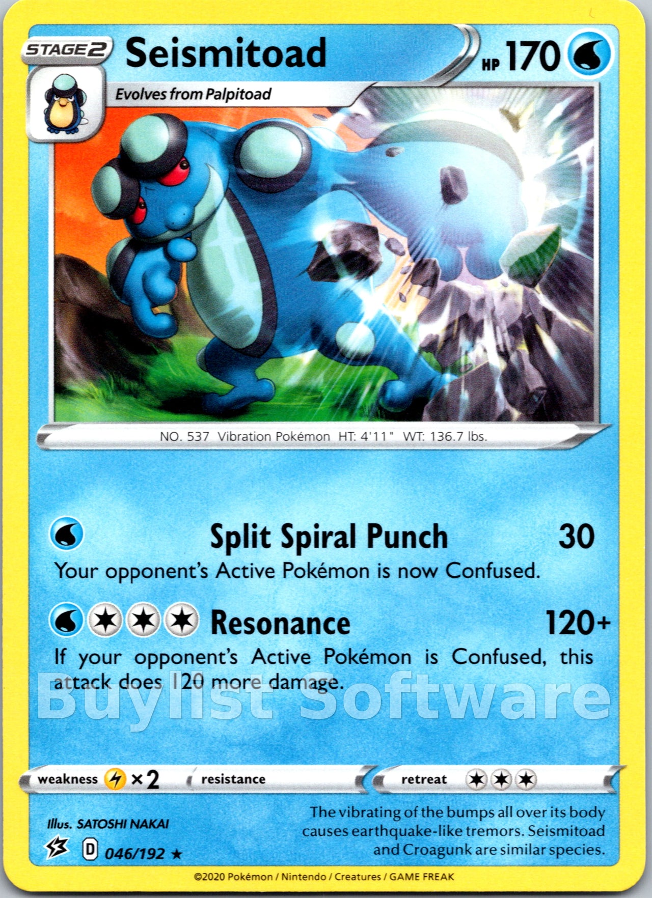 Seismitoad