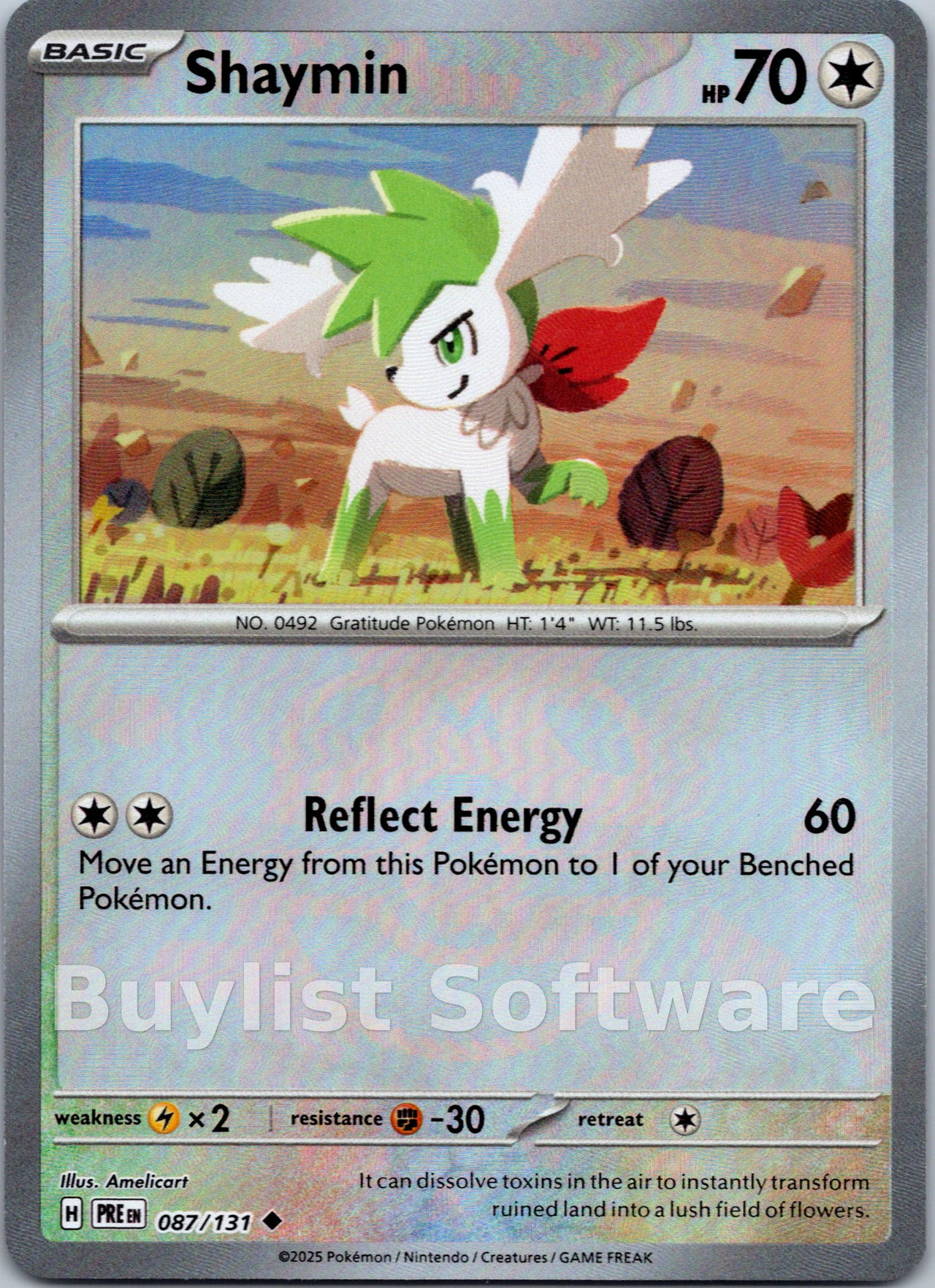 Shaymin (Master Ball Pattern)