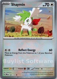 Shaymin (Master Ball Pattern)
