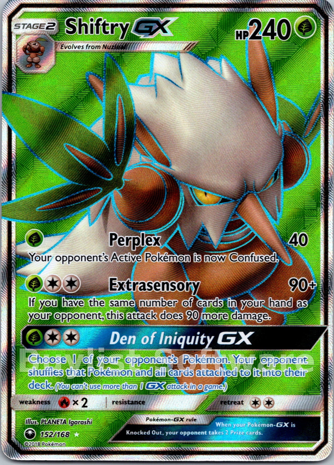 Shiftry GX