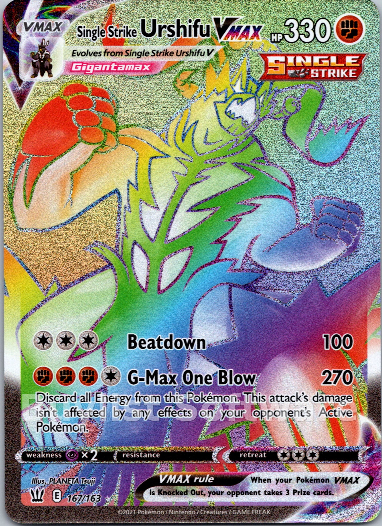 Single Strike Urshifu VMAX
