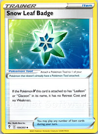 Snow Leaf Badge