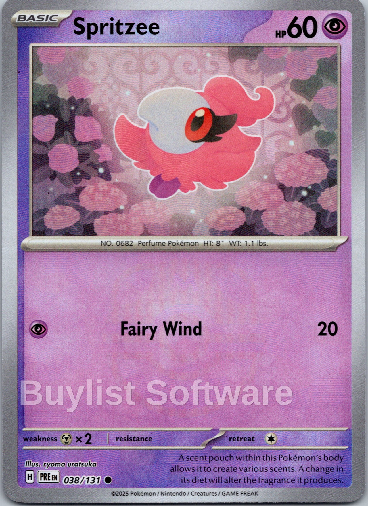 Spritzee (Poke Ball Pattern)