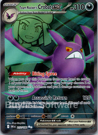 Team Rocket's Crobat ex