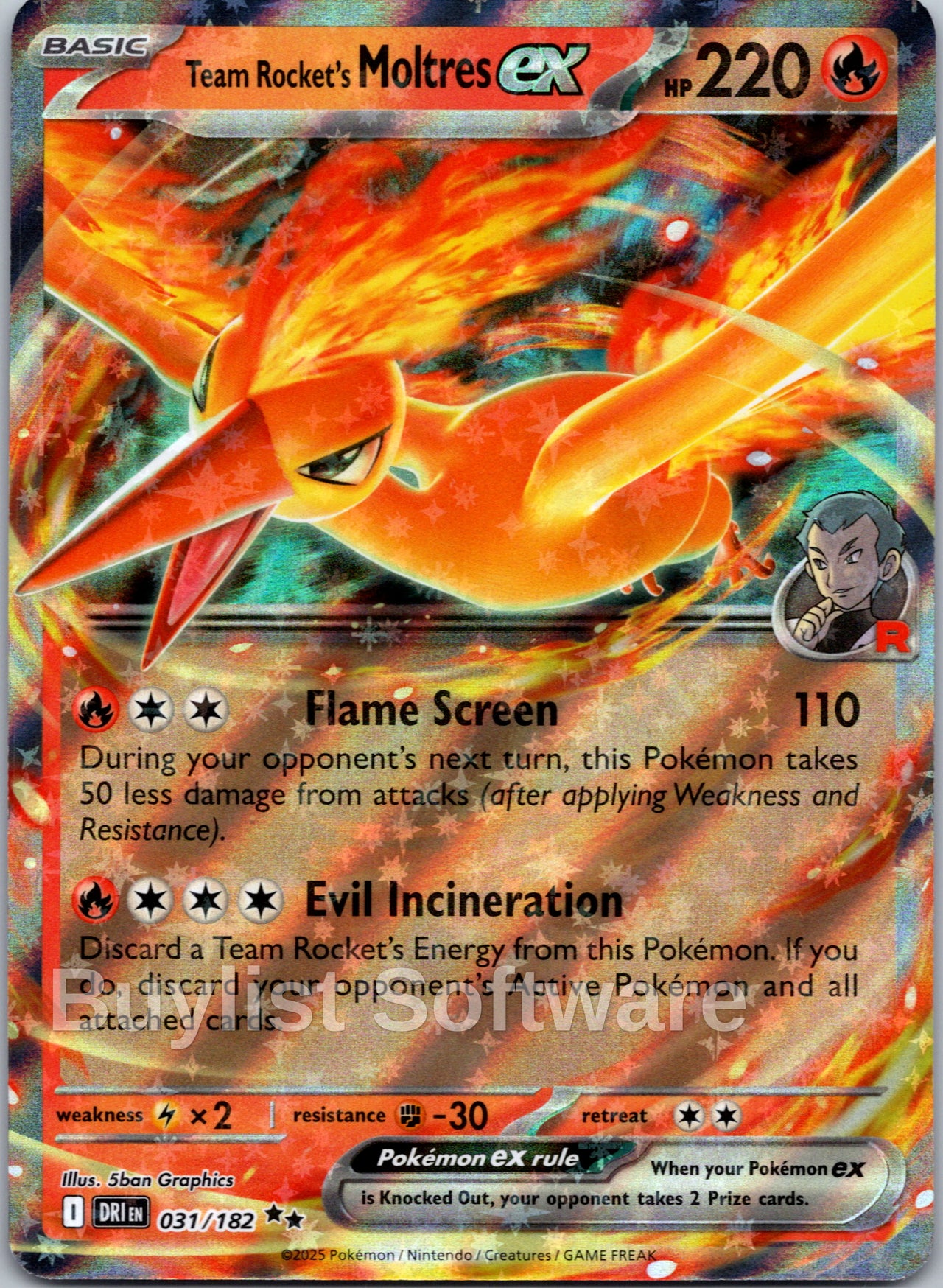 Team Rocket's Moltres ex