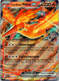 Team Rocket's Moltres ex