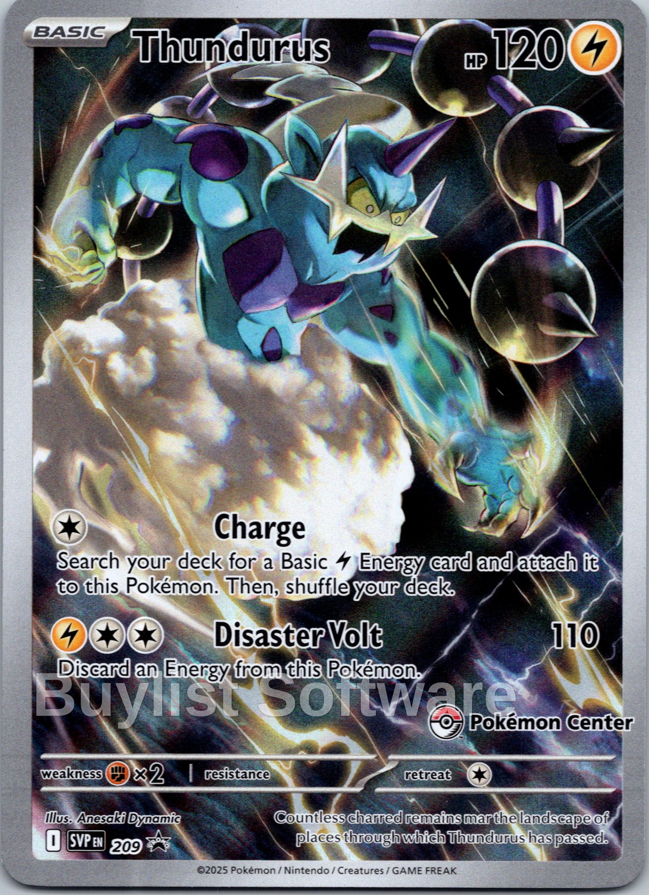 Thundurus (Pokemon Center Exclusive)