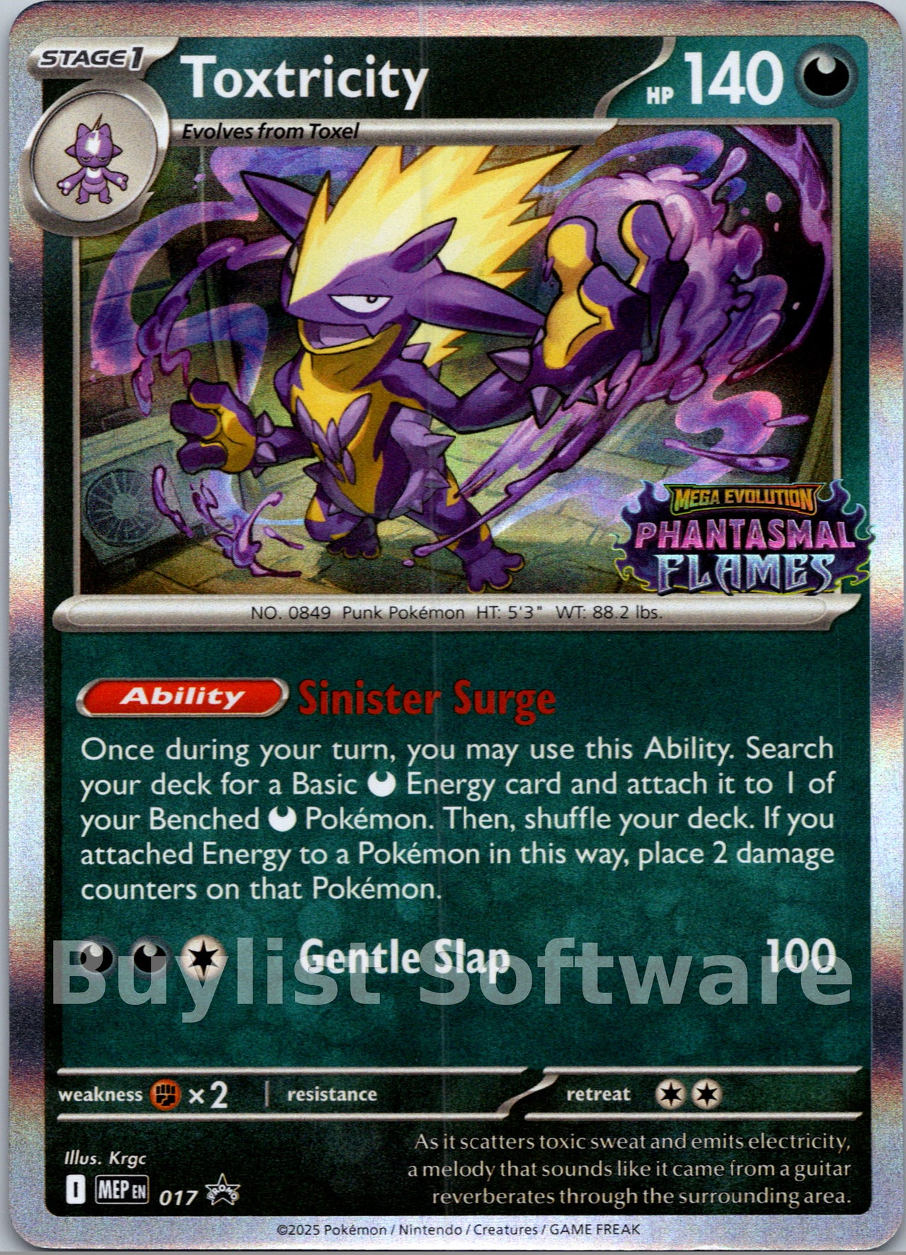Toxtricity (Phantasmal Flames Stamped)