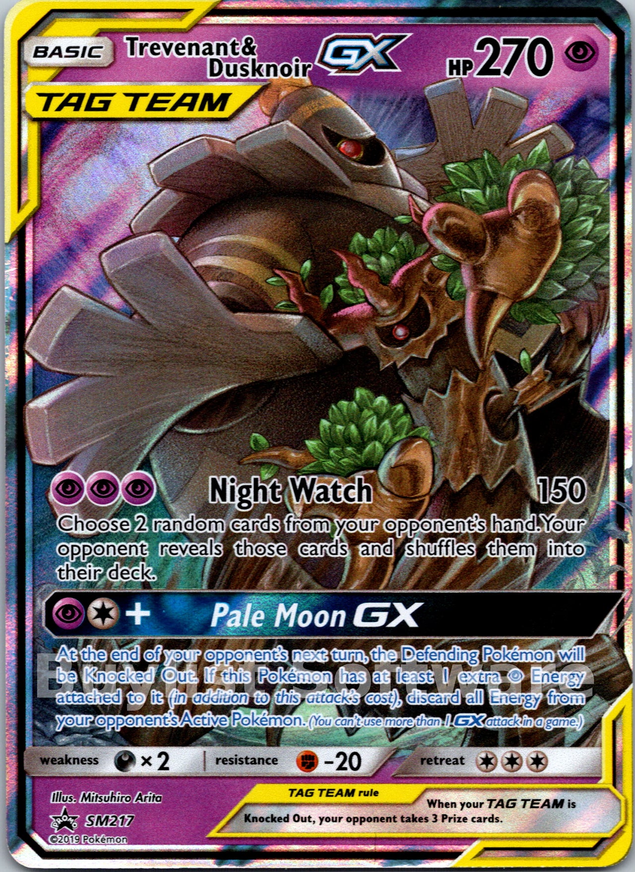 Trevenant & Dusknoir GX