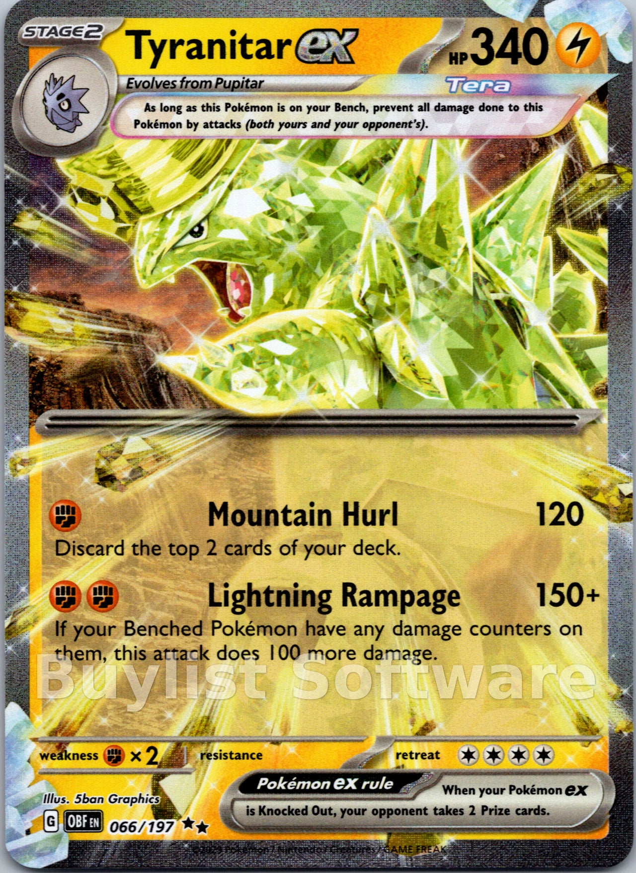 Tyranitar ex