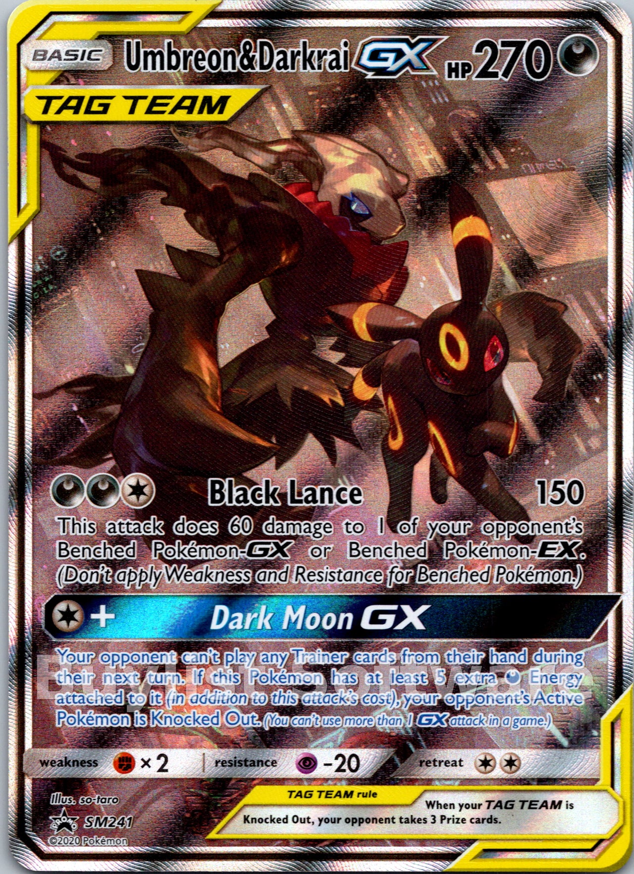 Umbreon & Darkrai GX
