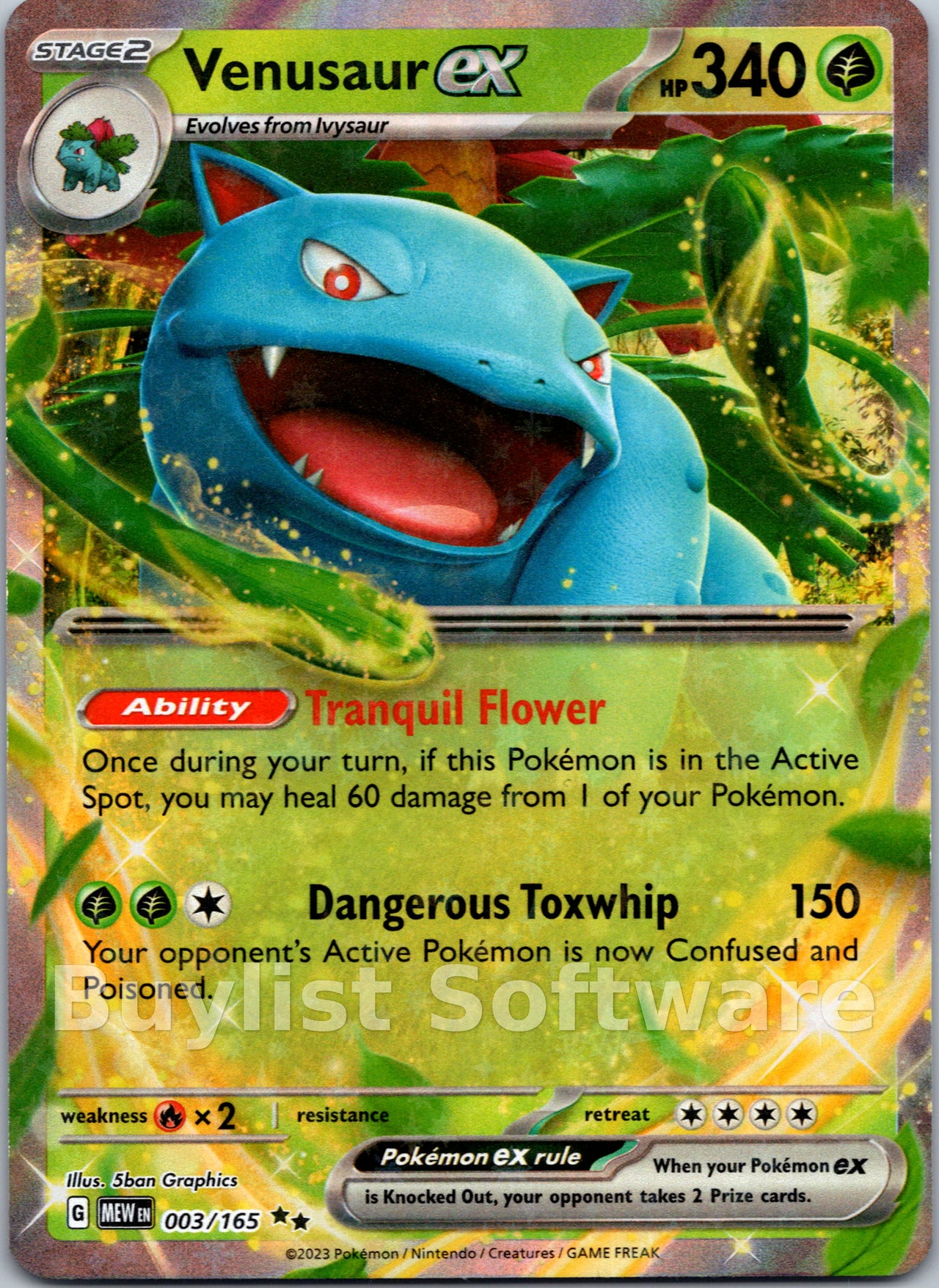 Venusaur ex