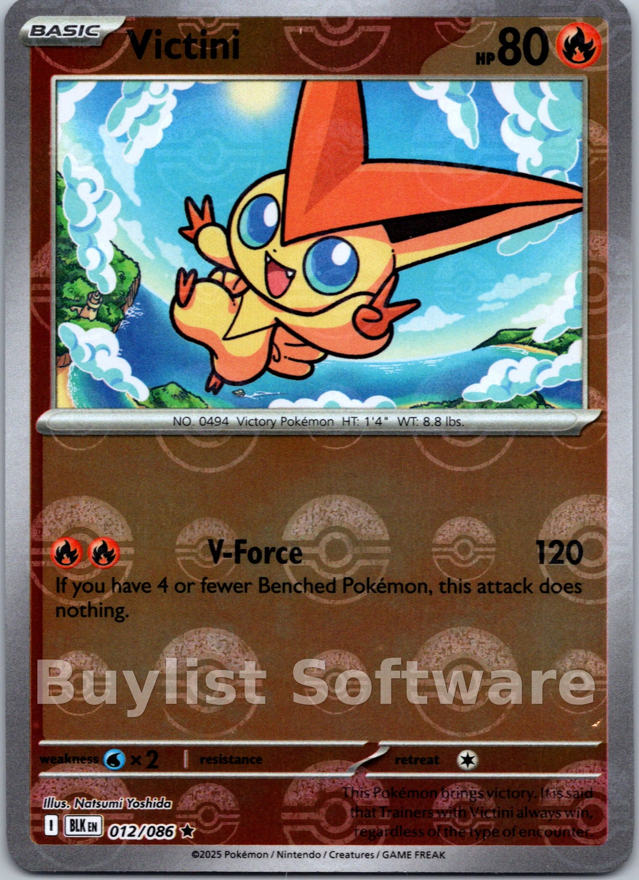 Victini (Poke Ball Pattern)