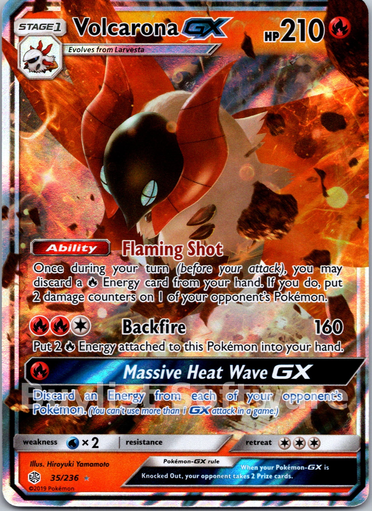 Volcarona GX