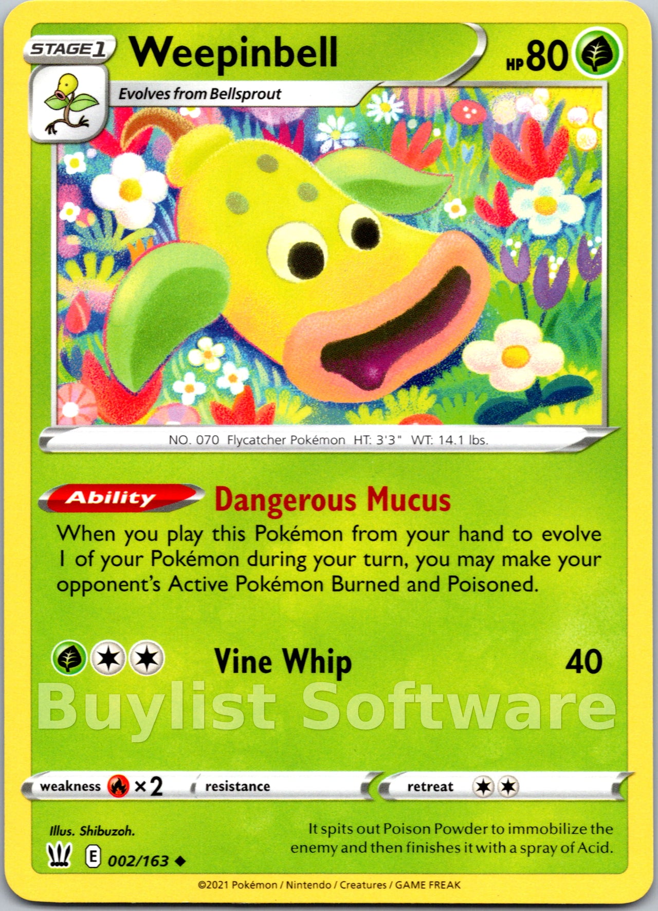 Weepinbell