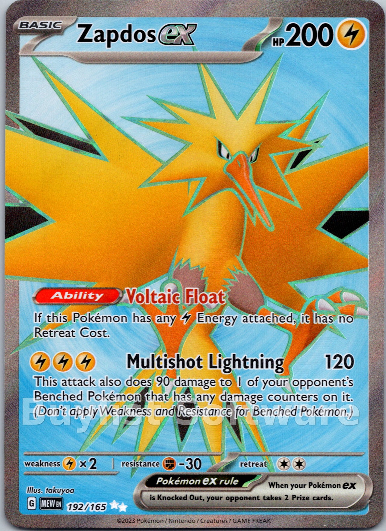 Zapdos ex
