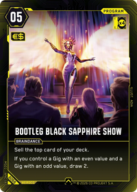 Bootleg Black Sapphire Show