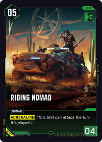 Riding Nomad