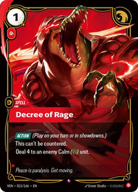 Decree of Rage