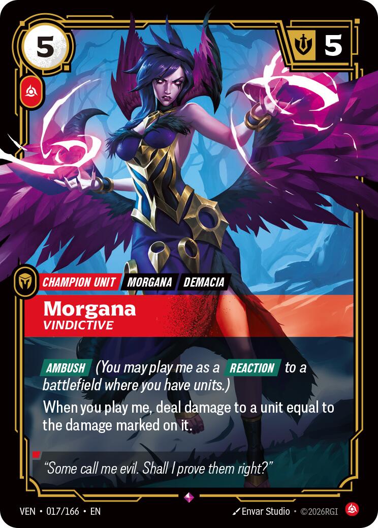 Morgana, Vindictive