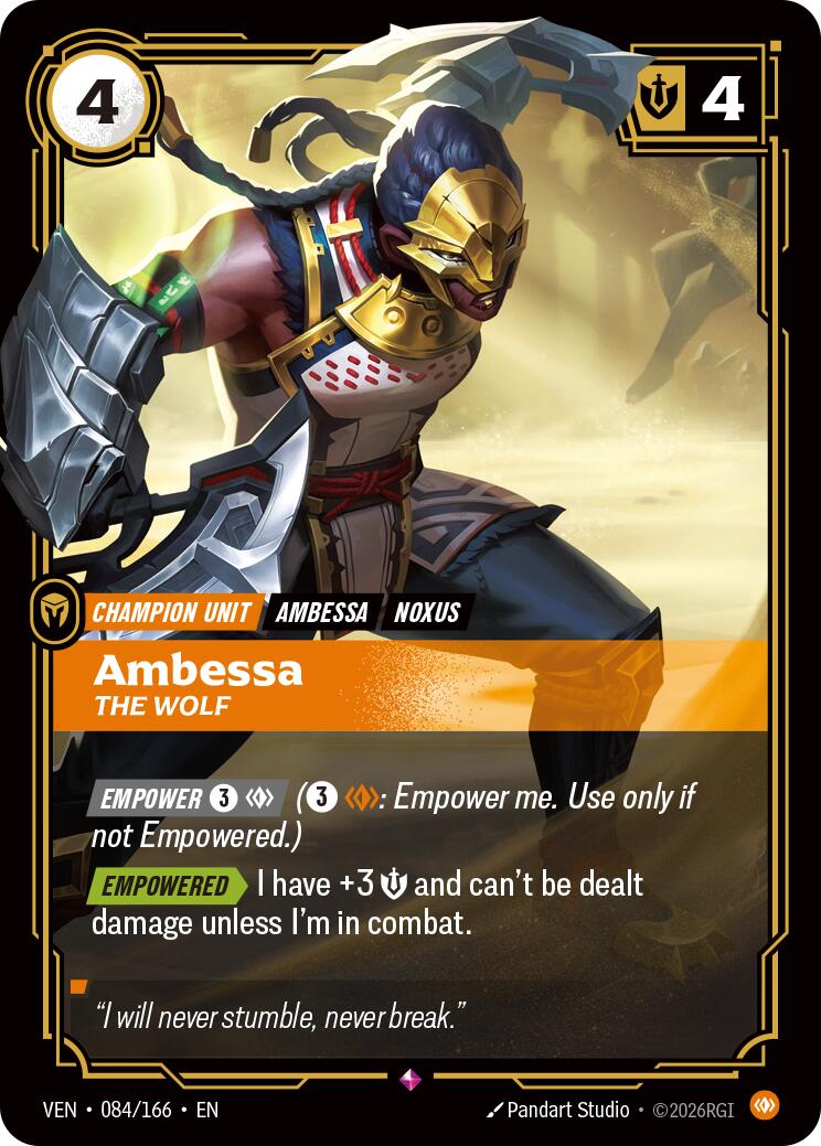 Ambessa, The Wolf
