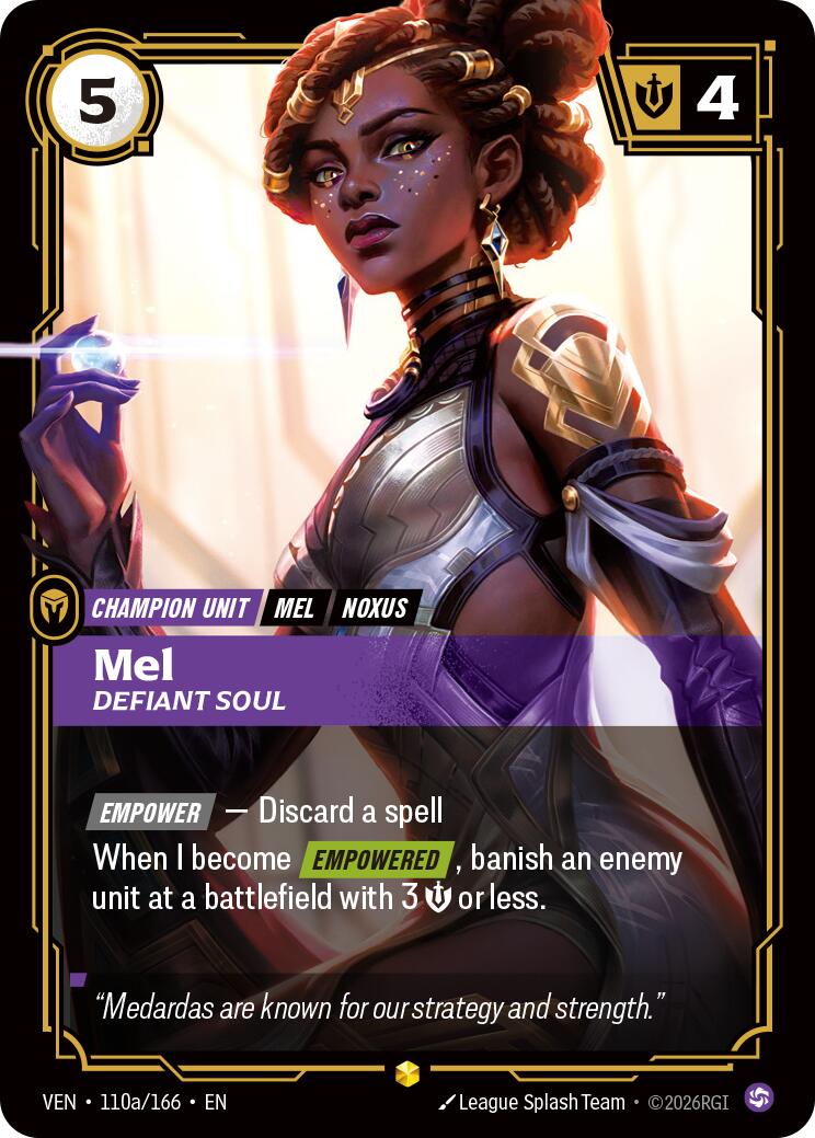 Mel, Defiant Soul (Alternate Art)